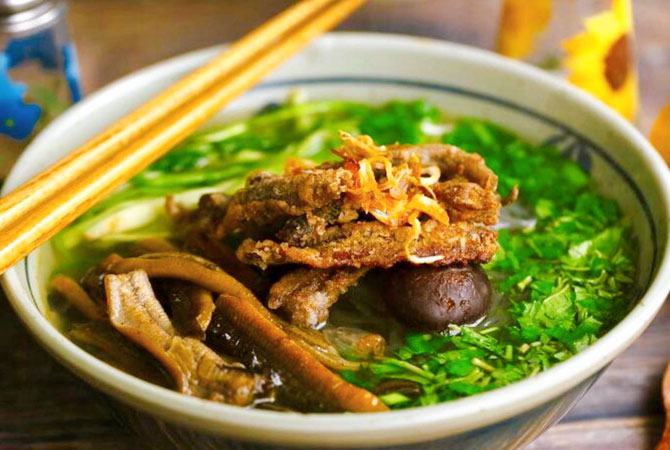 Eel vermicelli